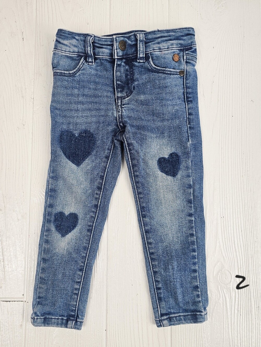 Matilda Jane Imagine Marilee Girls Denim Heart Jeans